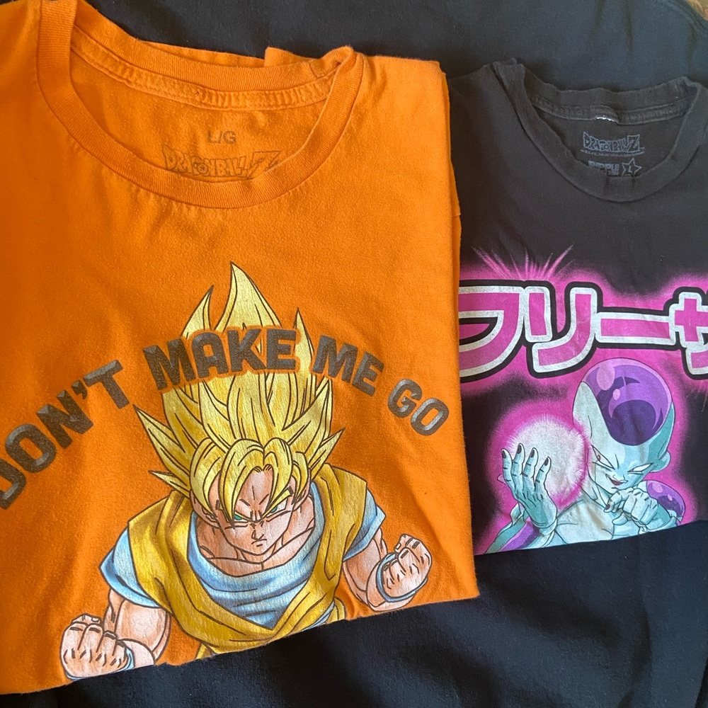 Dragon Ball Z 2 Tee Shirt Bundle